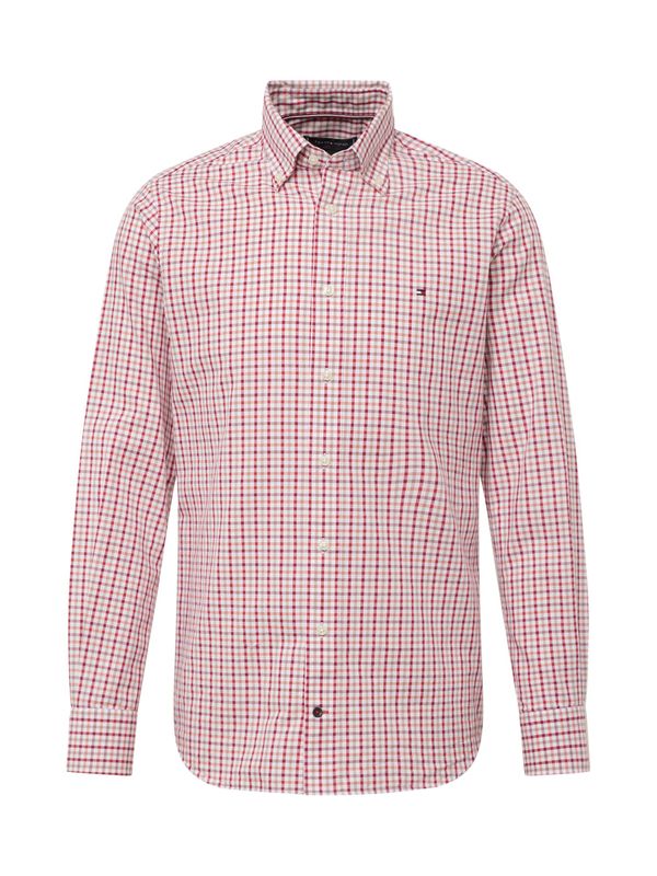 TOMMY HILFIGER TOMMY HILFIGER Риза  лилав / праскова / червено / бяло