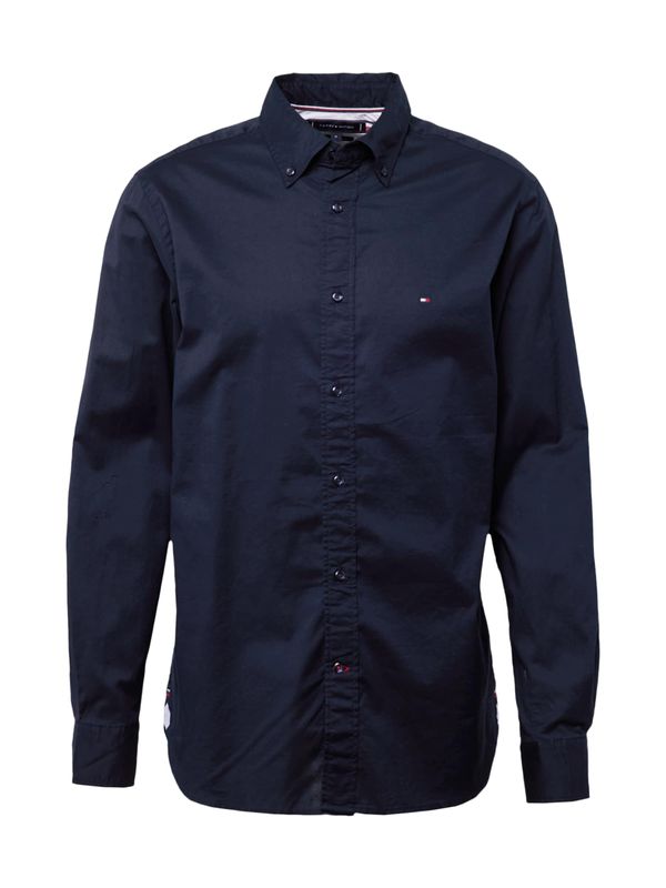 TOMMY HILFIGER TOMMY HILFIGER Риза  морскосиньо