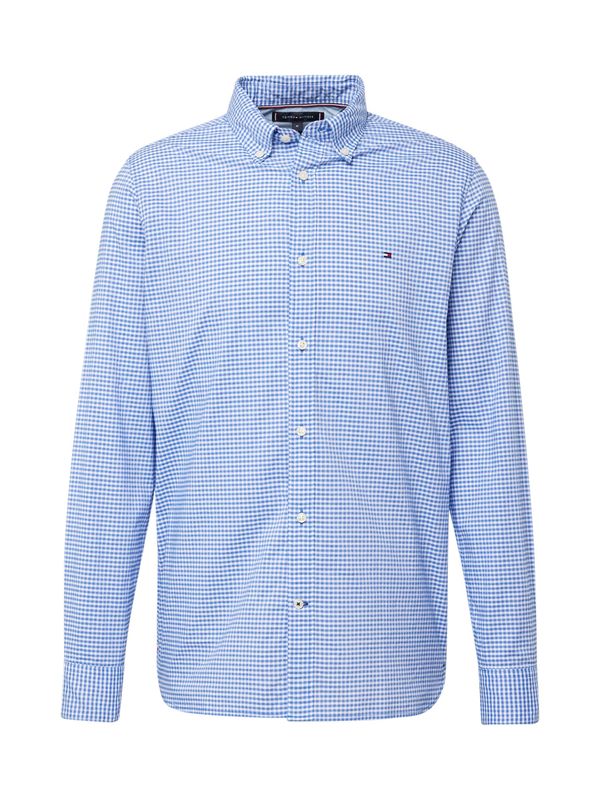 TOMMY HILFIGER TOMMY HILFIGER Риза  небесносиньо / червено / бяло