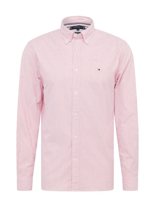 TOMMY HILFIGER TOMMY HILFIGER Риза  нейви синьо / червено / светлочервено / бяло