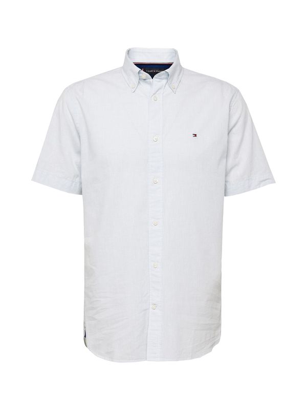 TOMMY HILFIGER TOMMY HILFIGER Риза  нейви синьо / пастелно синьо / червено / бяло