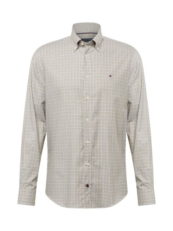 TOMMY HILFIGER TOMMY HILFIGER Риза  нейви синьо / зелено / бяло