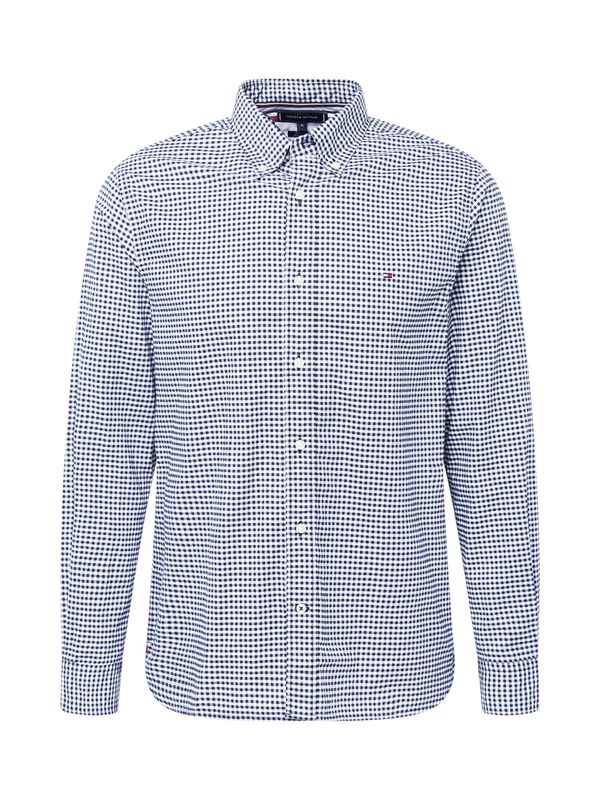 TOMMY HILFIGER TOMMY HILFIGER Риза  нощно синьо / червено / бяло