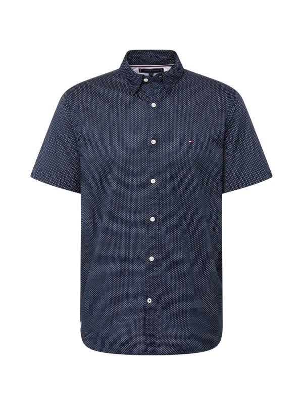 TOMMY HILFIGER TOMMY HILFIGER Риза  нощно синьо / червено / бяло
