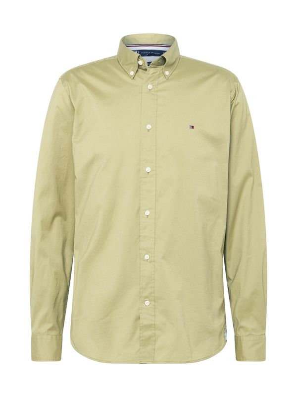 TOMMY HILFIGER TOMMY HILFIGER Риза  пастелно зелено