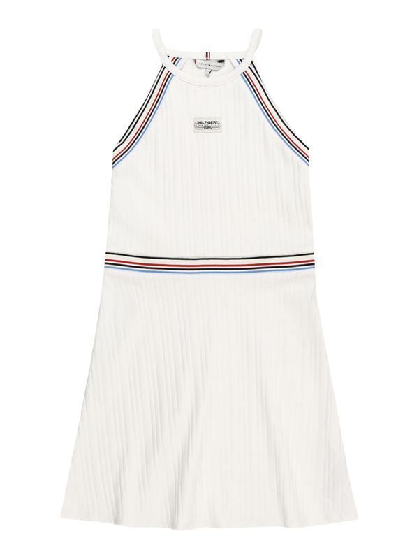 TOMMY HILFIGER TOMMY HILFIGER Рокля '1985'  нейви синьо / опушено синьо / червено / бяло