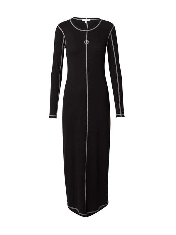 TOMMY HILFIGER TOMMY HILFIGER Рокля  черно / бяло