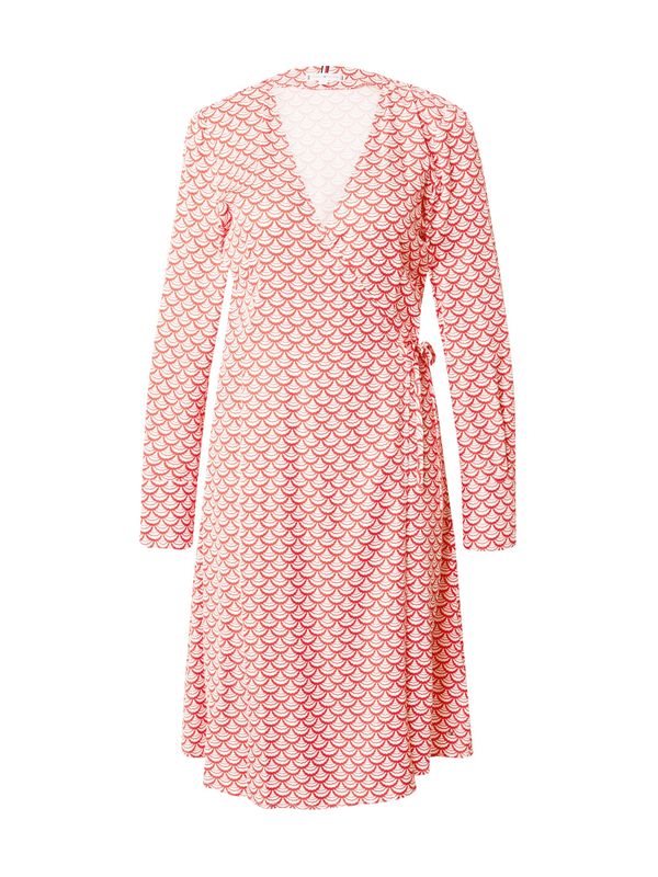 TOMMY HILFIGER TOMMY HILFIGER Рокля  червено / бяло