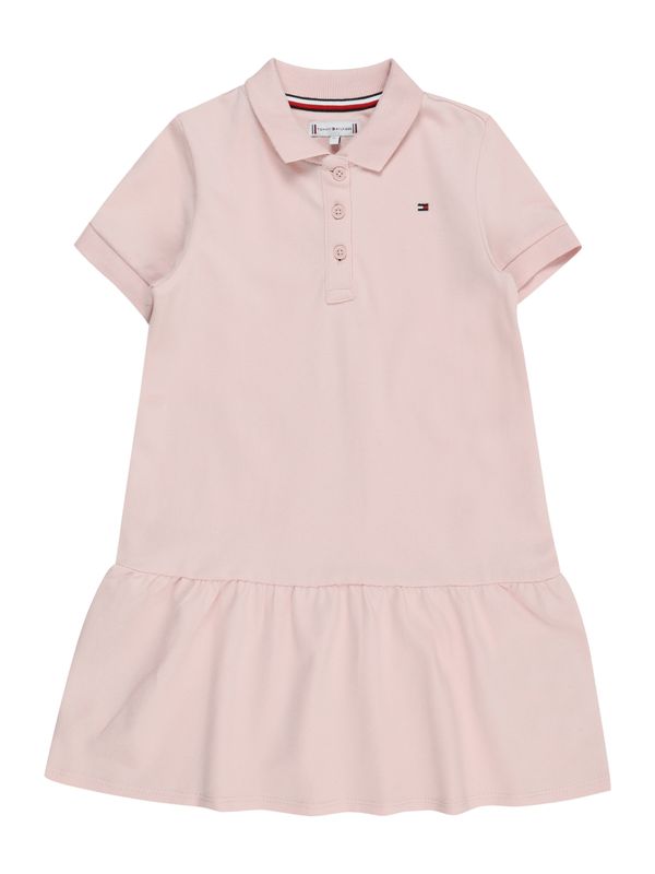 TOMMY HILFIGER TOMMY HILFIGER Рокля 'ESSENTIAL'  нейви синьо / розе / червено / бяло