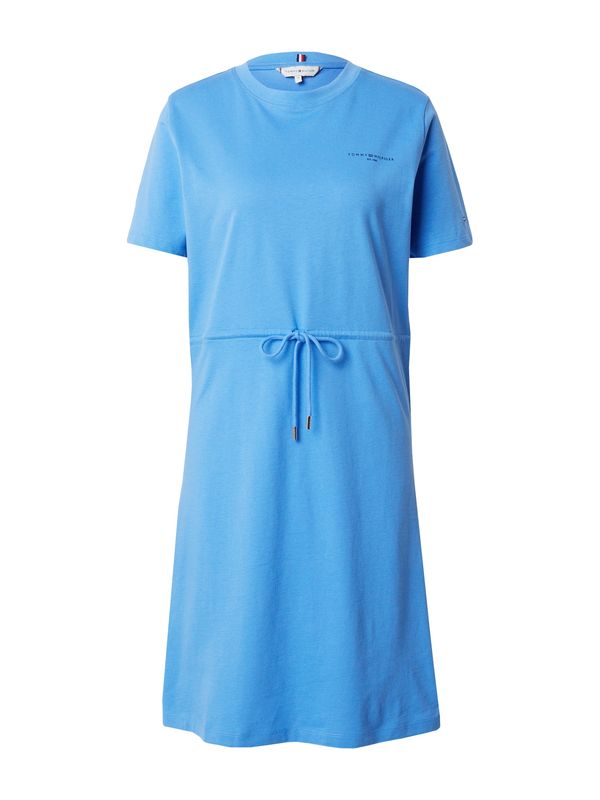 TOMMY HILFIGER TOMMY HILFIGER Рокля  нейви синьо / небесносиньо / червено / бяло