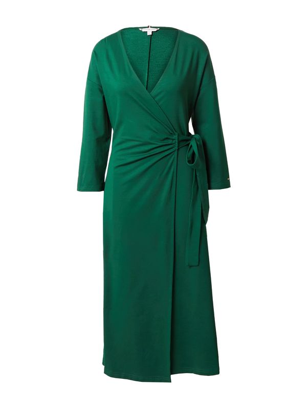 TOMMY HILFIGER TOMMY HILFIGER Рокля  тревнозелено