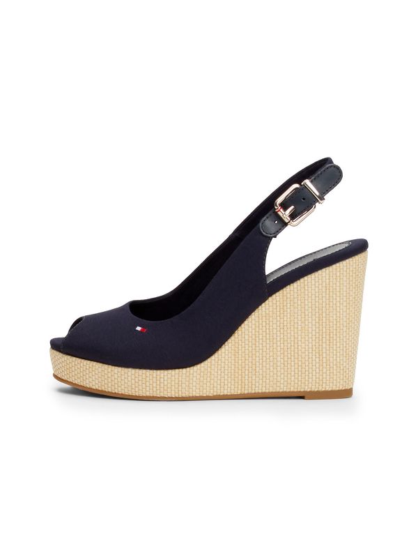 TOMMY HILFIGER TOMMY HILFIGER Сандали 'Elena'  морскосиньо / ярко червено / бяло