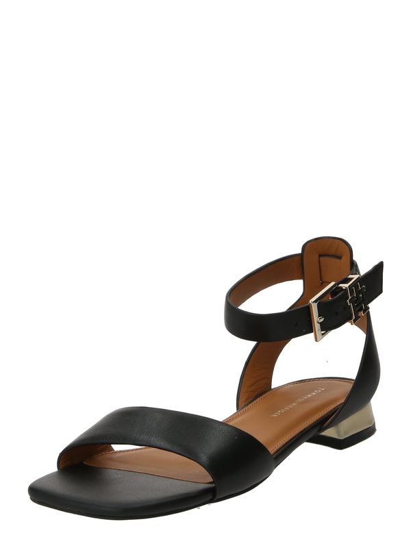 TOMMY HILFIGER TOMMY HILFIGER Сандали с каишка  черно