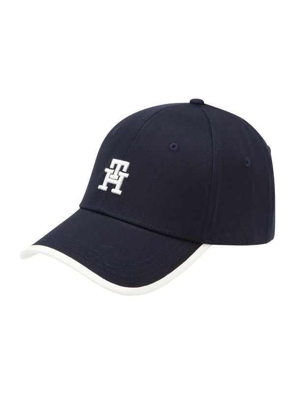 TOMMY HILFIGER TOMMY HILFIGER Шапка с козирка 'CONTEMPORARY'  нейви синьо / бяло