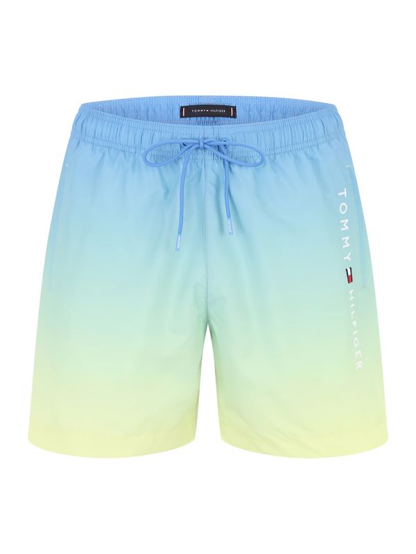 TOMMY HILFIGER TOMMY HILFIGER Шорти за плуване  светлосиньо / светложълто