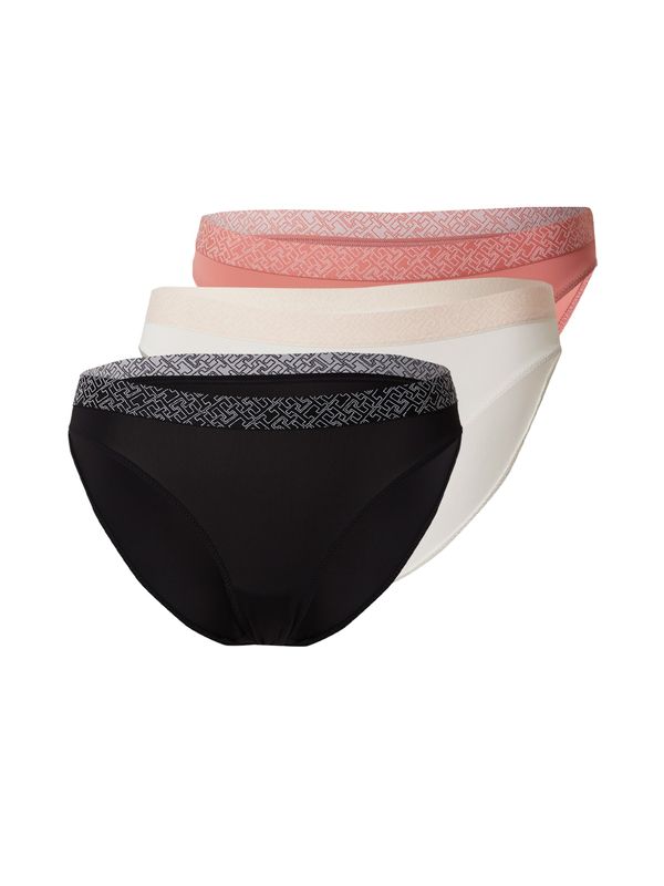 TOMMY HILFIGER TOMMY HILFIGER Слип  бежово / розе / черно