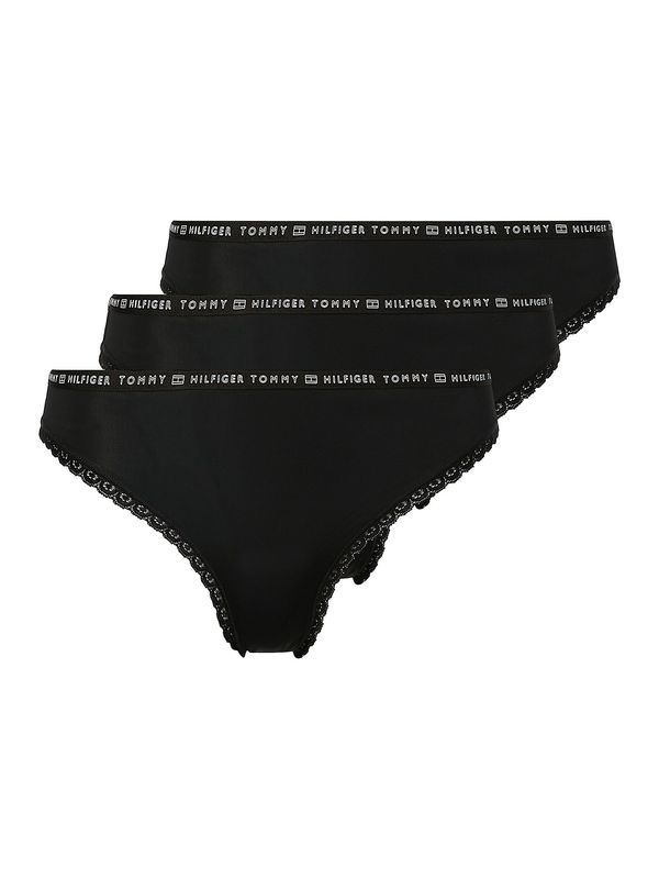 TOMMY HILFIGER TOMMY HILFIGER Слип  черно / бяло