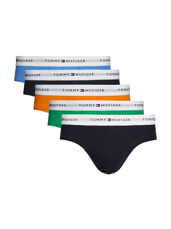 TOMMY HILFIGER TOMMY HILFIGER Слип  морскосиньо / светлосиньо / зелено / оранжево / черно