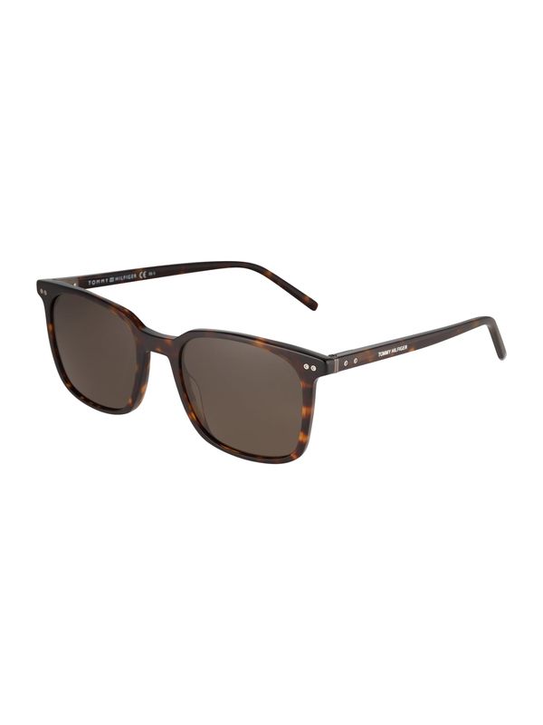 TOMMY HILFIGER TOMMY HILFIGER Слънчеви очила '1938/S'  кафяво / тъмнокафяво / антрацитно черно