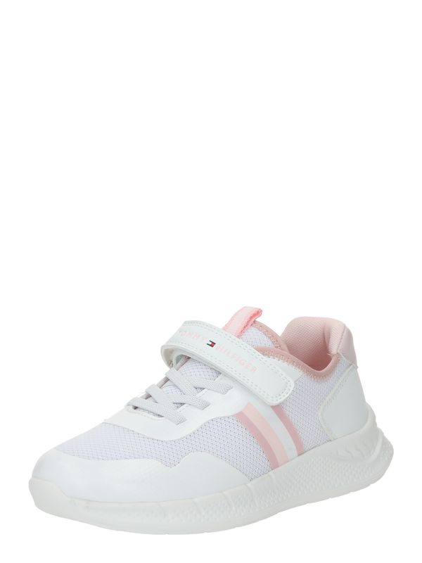 TOMMY HILFIGER TOMMY HILFIGER Сникърси  бледорозово / пепел от рози / бяло