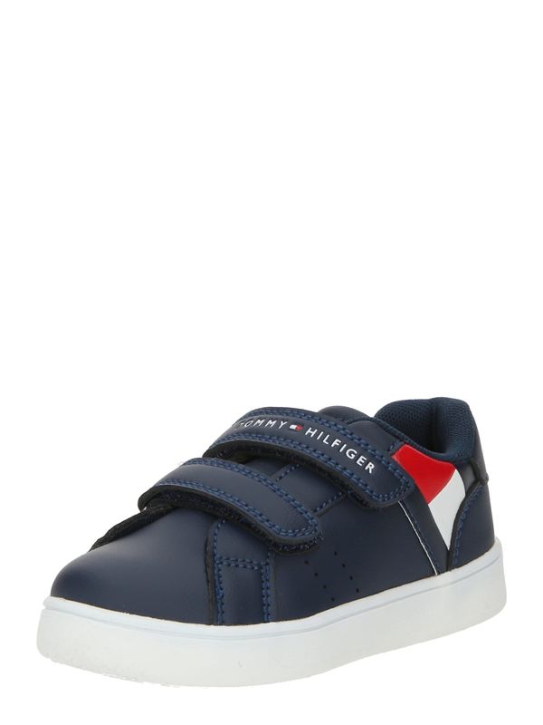 TOMMY HILFIGER TOMMY HILFIGER Сникърси  нейви синьо / червено / бяло