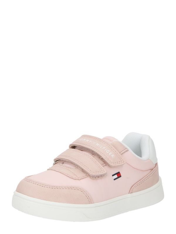 TOMMY HILFIGER TOMMY HILFIGER Сникърси  синьо / бледорозово / пепел от рози / бяло