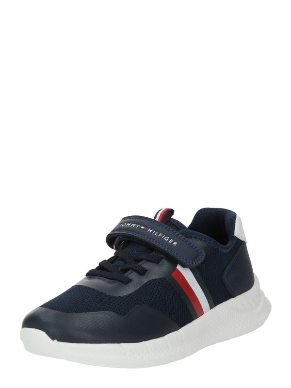 TOMMY HILFIGER TOMMY HILFIGER Сникърси  синьо / червено / бяло