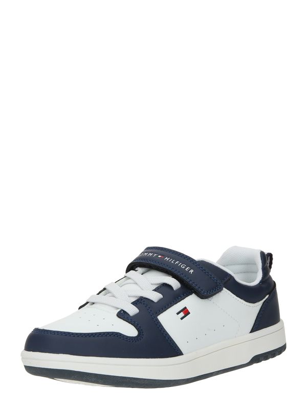 TOMMY HILFIGER TOMMY HILFIGER Сникърси  тъмносиньо / червено / бяло