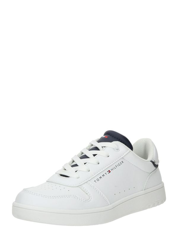 TOMMY HILFIGER TOMMY HILFIGER Сникърси  тъмносиньо / червено / бяло