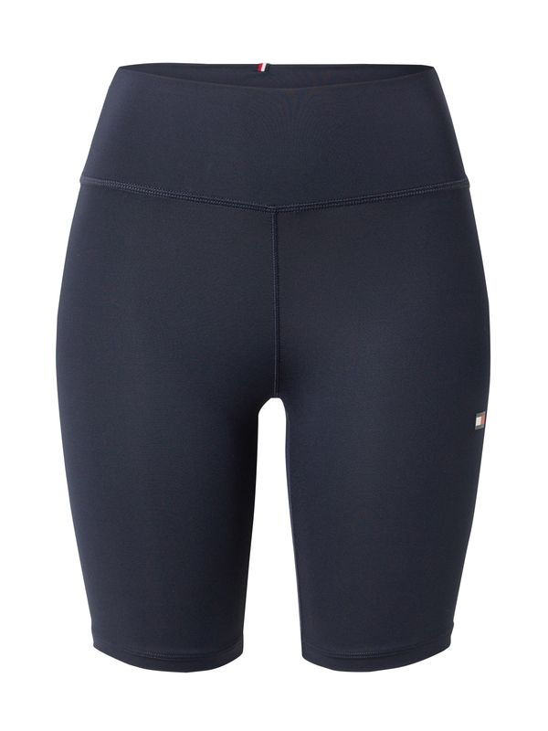 TOMMY HILFIGER TOMMY HILFIGER Спортен панталон 'Essentials'  нейви синьо / червено / бяло