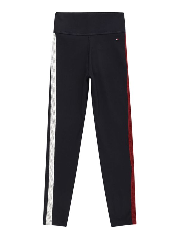 TOMMY HILFIGER TOMMY HILFIGER Спортен панталон  нощно синьо / червено / бяло