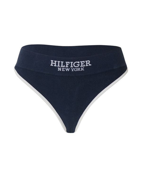 TOMMY HILFIGER TOMMY HILFIGER Стринг  морскосиньо / бяло