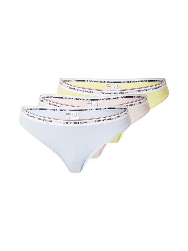 TOMMY HILFIGER TOMMY HILFIGER Стринг  светлосиньо / жълто / пастелно розово / бяло