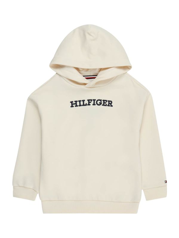 TOMMY HILFIGER TOMMY HILFIGER Суичър  екрю / черно