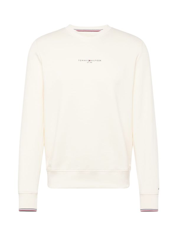 TOMMY HILFIGER TOMMY HILFIGER Суичър  екрю / нейви синьо / червено