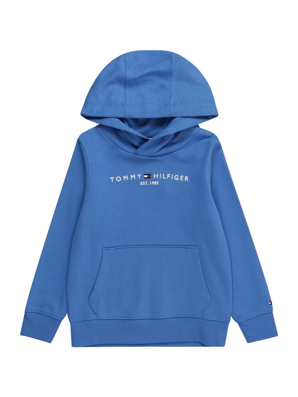 TOMMY HILFIGER TOMMY HILFIGER Суичър 'Essential'  светлосиньо / бяло