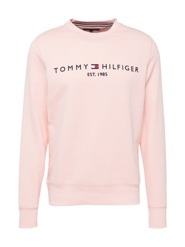 TOMMY HILFIGER TOMMY HILFIGER Суичър  морскосиньо / бледорозово / червено / бяло
