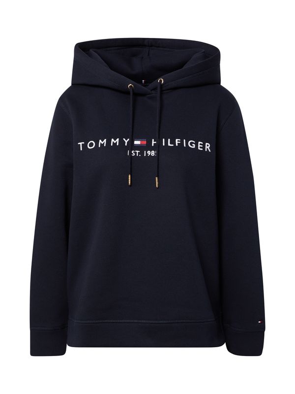 TOMMY HILFIGER TOMMY HILFIGER Суичър  морскосиньо / нощно синьо / червено / бяло