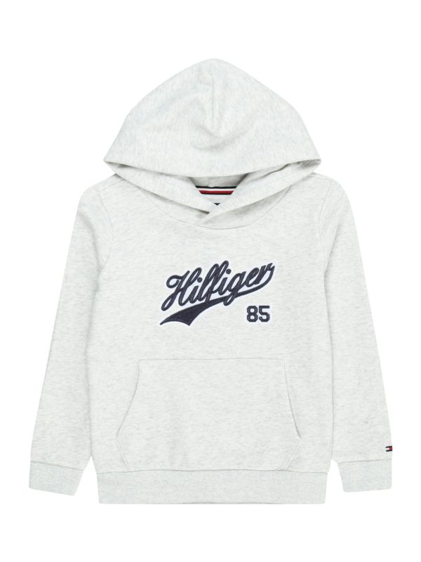 TOMMY HILFIGER TOMMY HILFIGER Суичър  морскосиньо / сив меланж / бяло