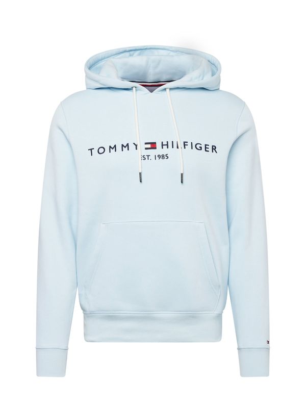 TOMMY HILFIGER TOMMY HILFIGER Суичър  морскосиньо / светлосиньо / червено / бяло