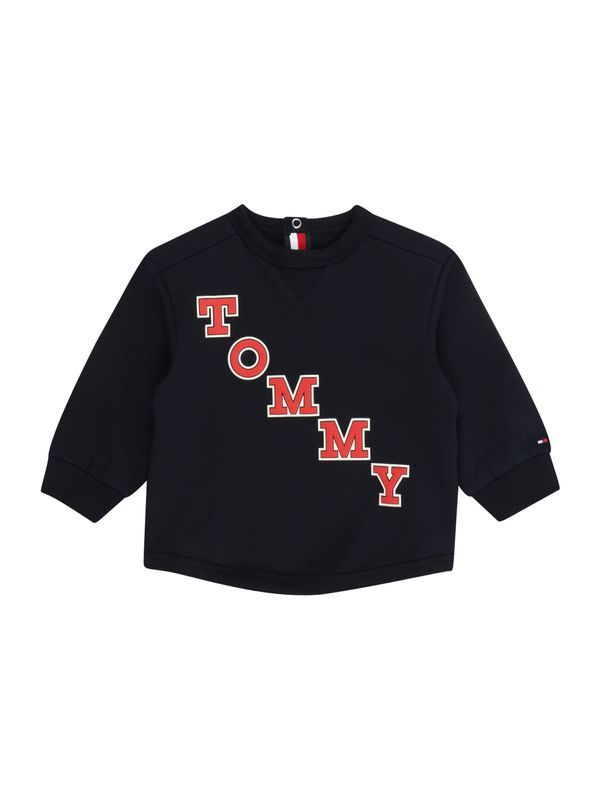 TOMMY HILFIGER TOMMY HILFIGER Суичър  нейви синьо / червено / бяло