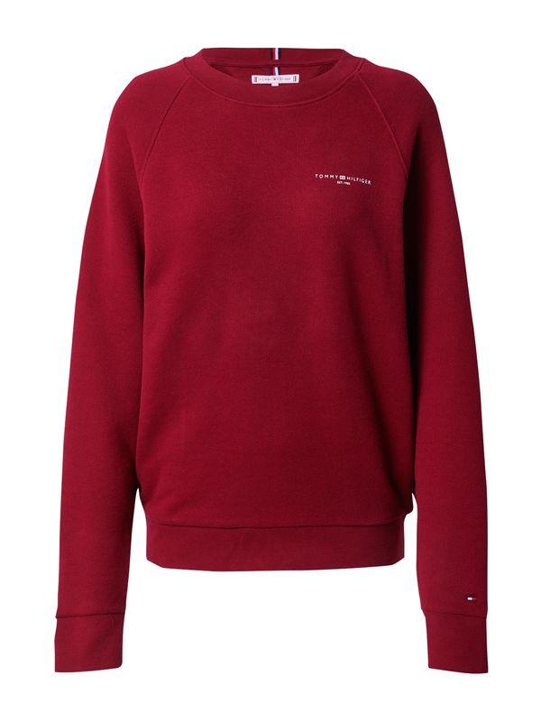 TOMMY HILFIGER TOMMY HILFIGER Суичър  нейви синьо / червено / бяло