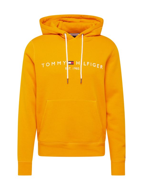 TOMMY HILFIGER TOMMY HILFIGER Суичър  нейви синьо / оранжево / червено / мръсно бяло