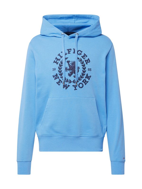 TOMMY HILFIGER TOMMY HILFIGER Суичър  нейви синьо / светлосиньо