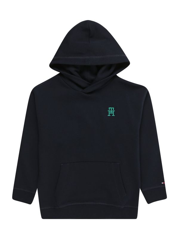 TOMMY HILFIGER TOMMY HILFIGER Суичър  нейви синьо / тюркоазен