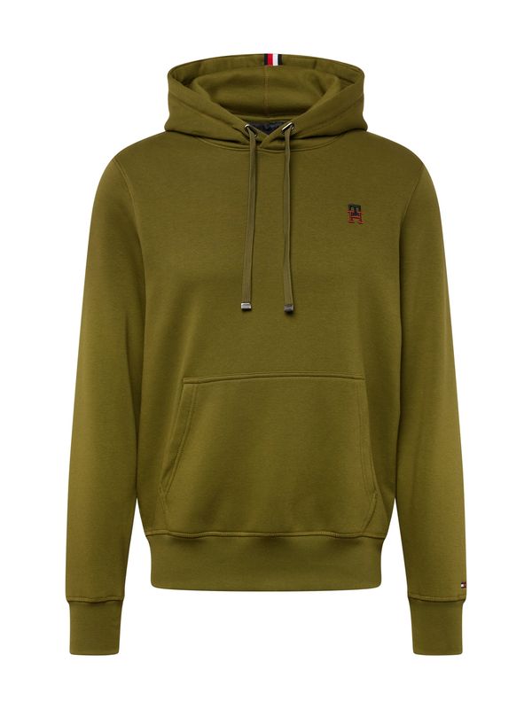 TOMMY HILFIGER TOMMY HILFIGER Суичър  нейви синьо / зелено / червено