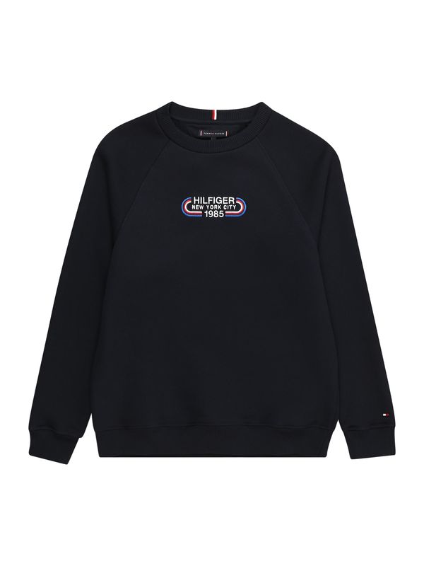 TOMMY HILFIGER TOMMY HILFIGER Суичър  светлосиньо / тъмносиньо / червено / бяло