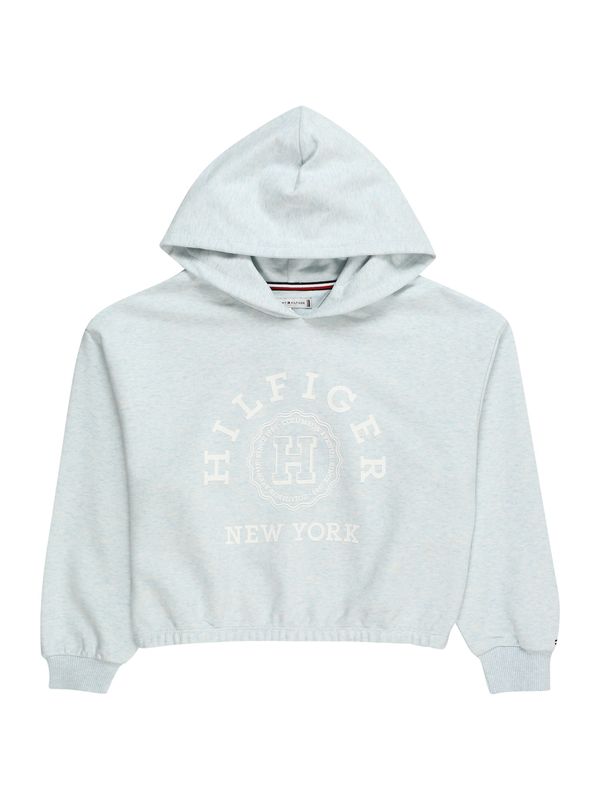 TOMMY HILFIGER TOMMY HILFIGER Суичър 'VARSITY'  светлосиньо / бяло