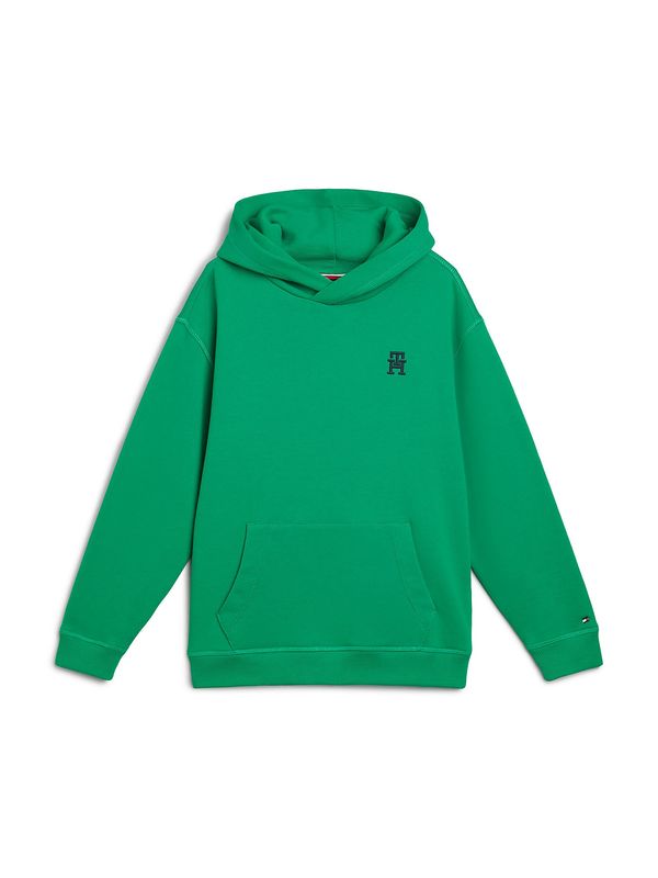TOMMY HILFIGER TOMMY HILFIGER Суичър  зелено / черно