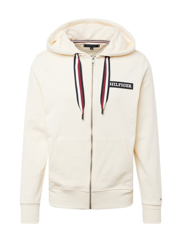 TOMMY HILFIGER TOMMY HILFIGER Суичъри с качулка  бежово / нейви синьо / червено / бяло